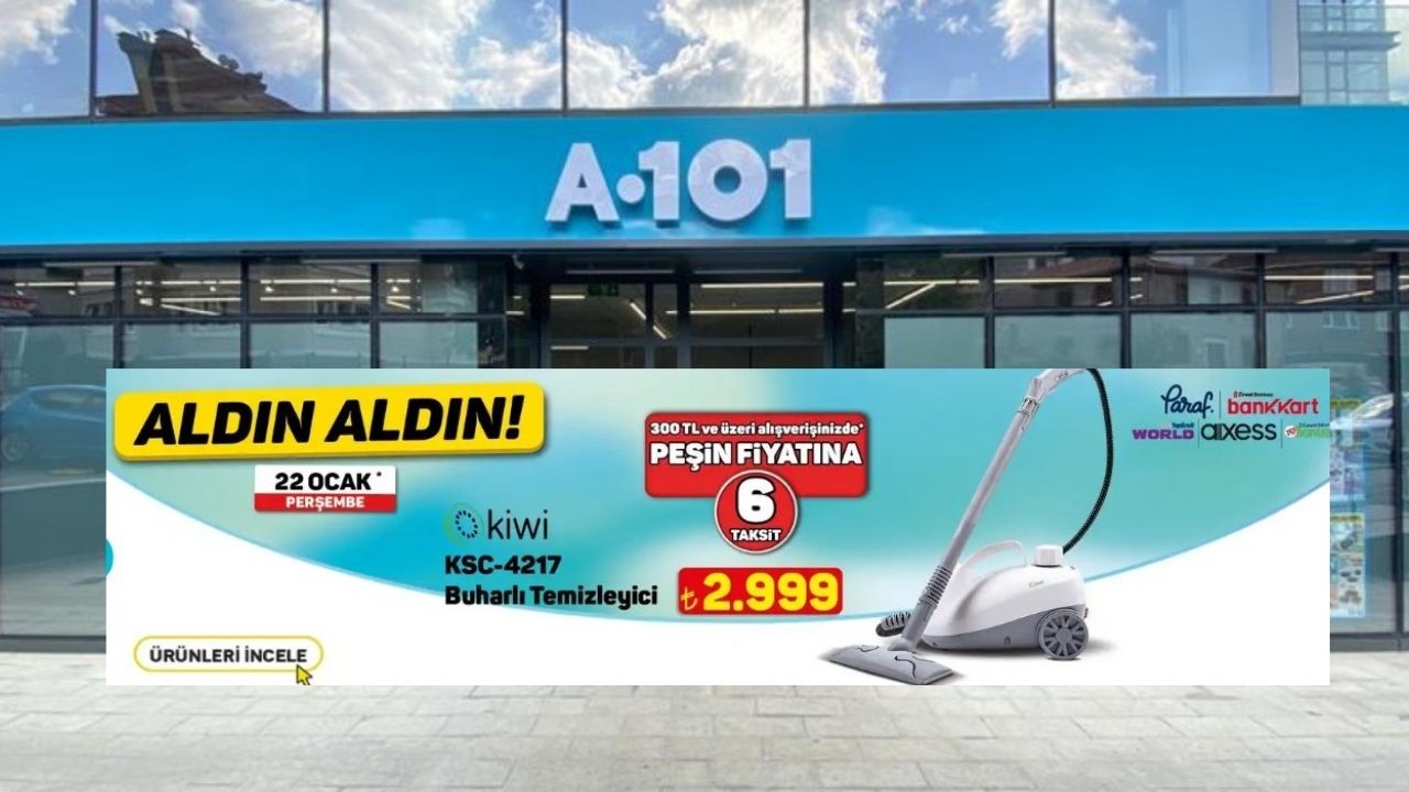 A101’de Bu Perşembe Büyük Fırsat: Temizlikte Devrim Yaratacak O Ürün Şaka Gibi Fiyata Geliyor!